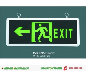 Đèn Exit - AED - Hệ Thống DL&H - PCCC - Công Ty TNHH Xây Dựng Và Thương Mại DL&H